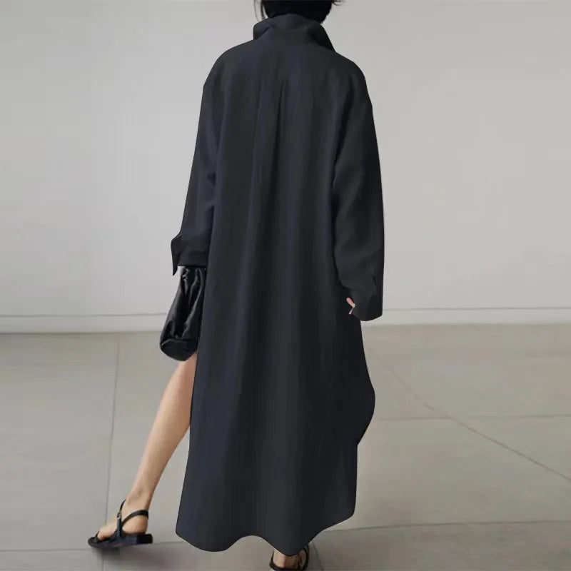 Robe Longue Coton Lin